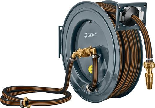 GEKA Schlauchaufroller PA20GSK Anschl.-Gew.33,25mm G 1 AG Zoll pulv.STA GEKA