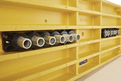 Grabenbrücken-Set 23/05 o.Endst. L.2300mm B.1800mm 44 t SMC/Metall/HDPE G.1128kg