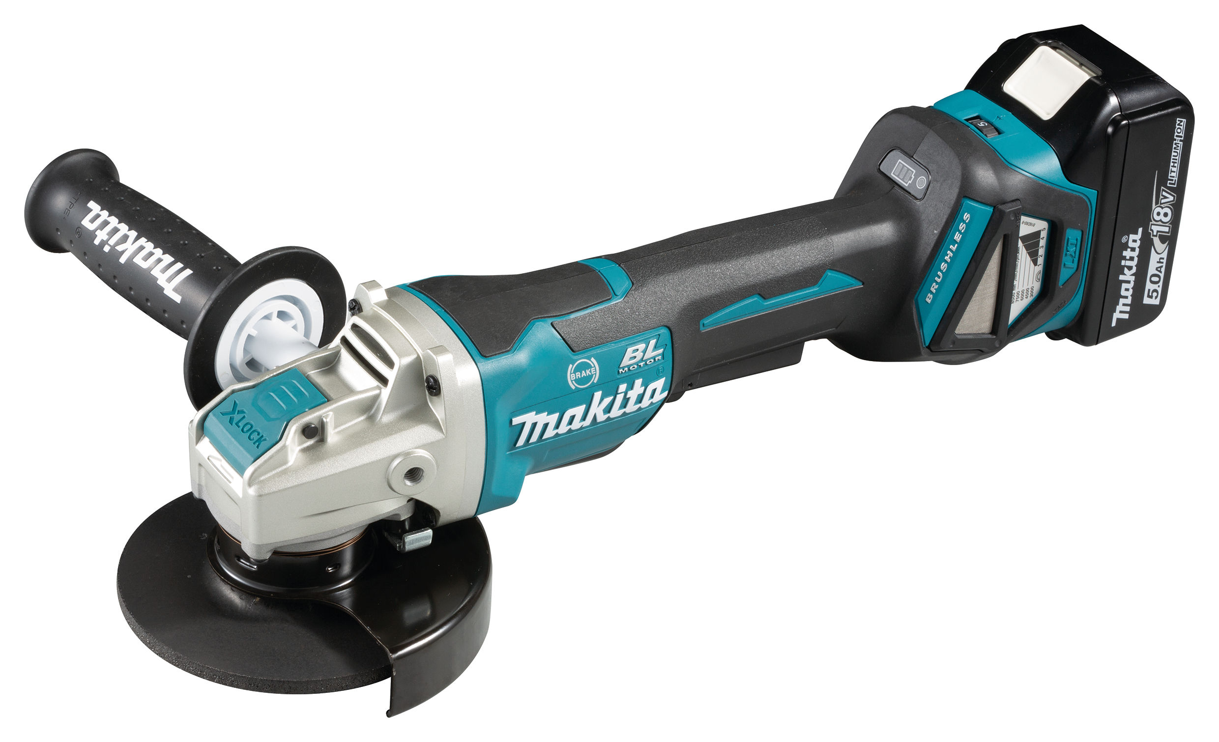 MAKITA Akku-Winkelschleifer DGA519RTJ