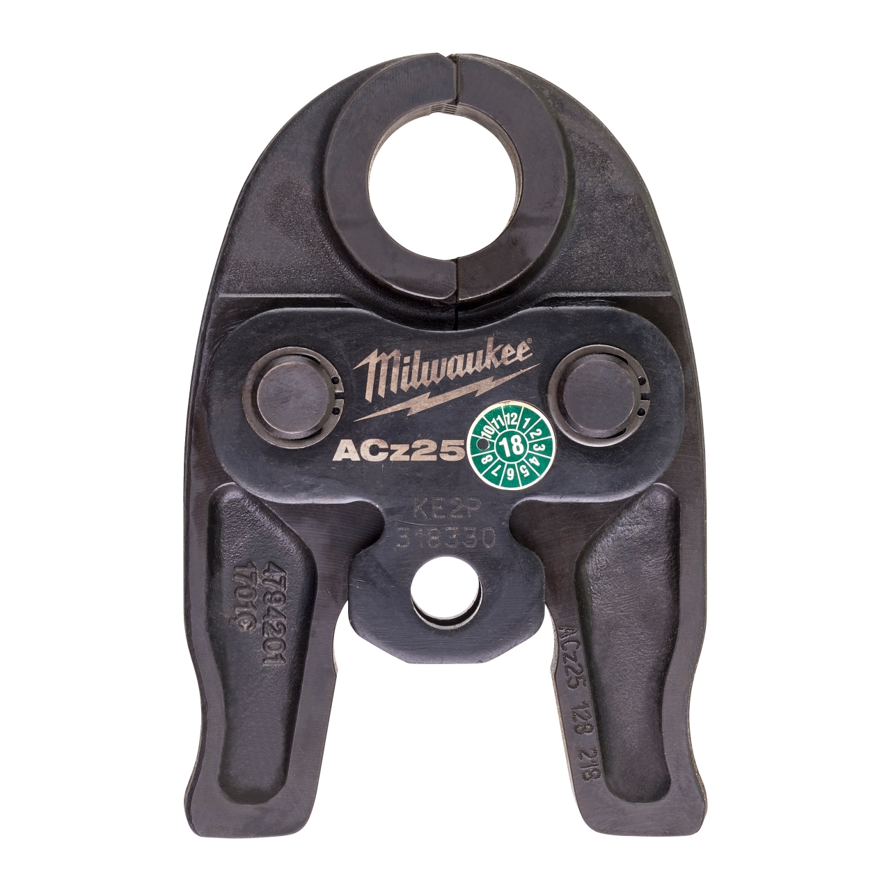 MILWAUKEE Nennweite ACz25 für 12 V Presswerkzeug Pressbacke J12-ACz25