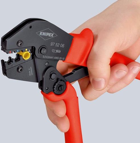 KNIPEX Crimpzange L.250mm 10/16/25 (AWG 7/5/3) mm² KNIPEX