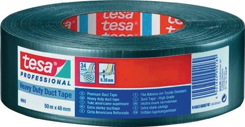 TESA Gewebeband duct tape 4663 silber L.50m B.48mm Rl.TESA