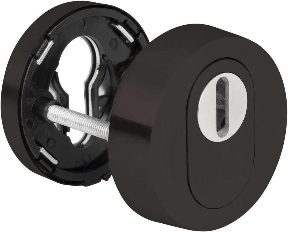 HERMAT Paar Schutz-Schlüsselrosette 2038.KS, Edelstahl