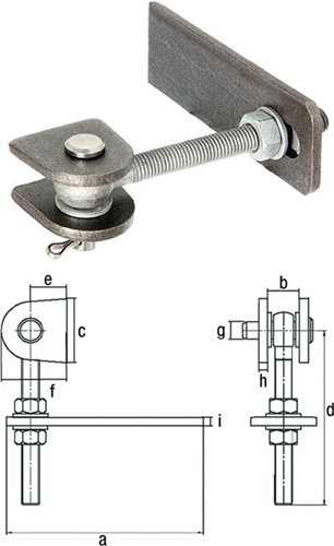 Verstellbares Torband GAH