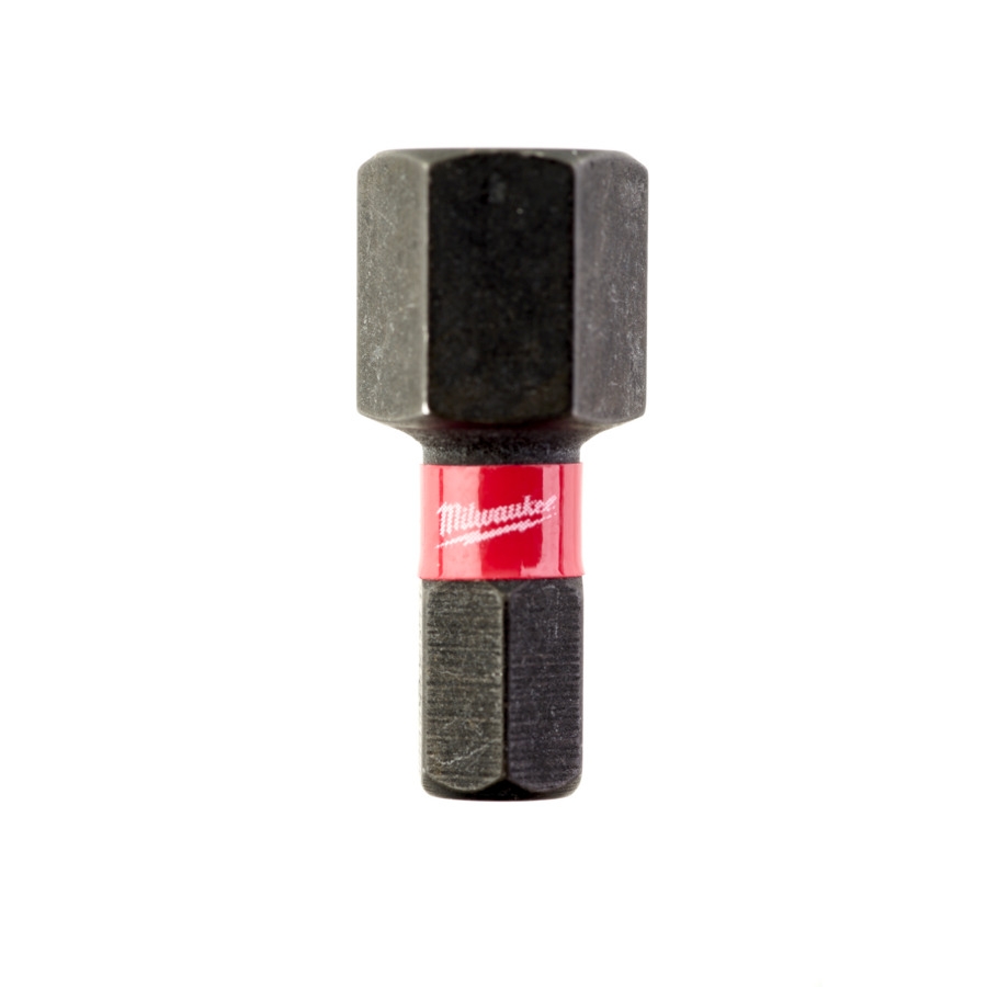MILWAUKEE Hex 10 / 25 mm Schrauberbit SHOCKWAVE