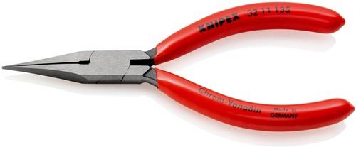 KNIPEX Justierzange L.135mm ger.flach,schmal Ku.-Überzug KNIPEX