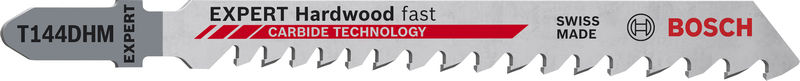 BOSCH EXPERT ‘Hardwood Fast’ T 144 DHM Stichsägeblatt, 3 Stück. Für Stichsägen