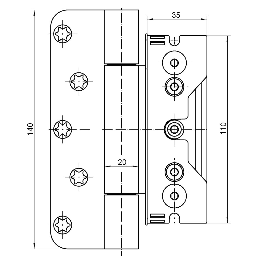 SIMONSWERK Einfräsband BAKA® Protect 4049 3D