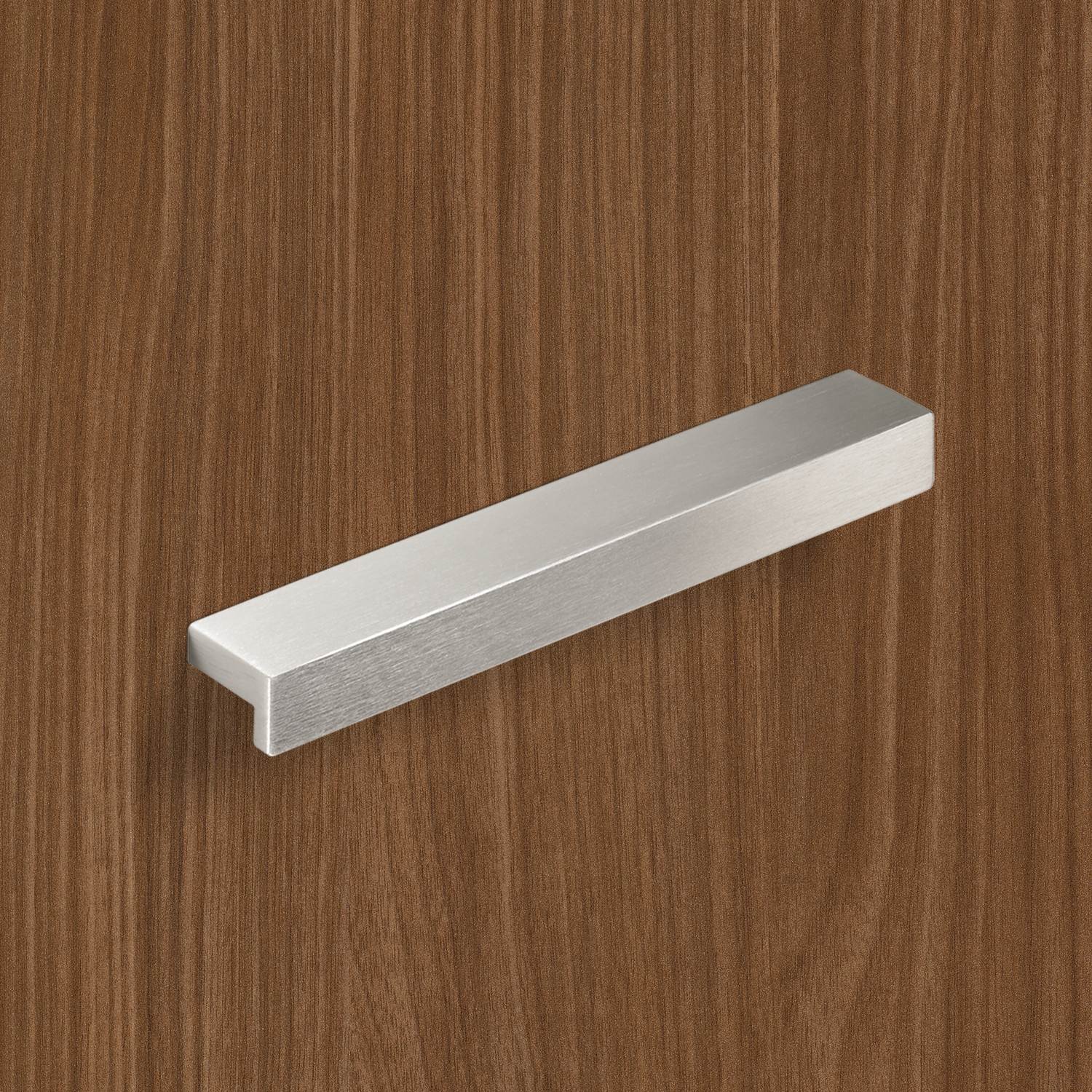 HETTICH Griff Rovigo, •–• 192, L 207 mm, B 16 mm, H 25 mm, Edelstahl Optik gebürstet, 9204027 HETTICH Griff Rovigo, •–• 192, L 207 mm, B 16 mm, H 25 mm, Edelstahl Optik gebürstet, 9204027