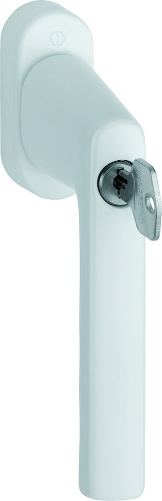 HOPPE® Fenstergriff abschließbar Hamburg 0700LS/U26 100NM, mit Schrauben, Aluminium, 11950250 HOPPE® Fenstergriff abschließbar Hamburg 0700LS/U26 100NM, mit Schrauben, Aluminium, 11950250
