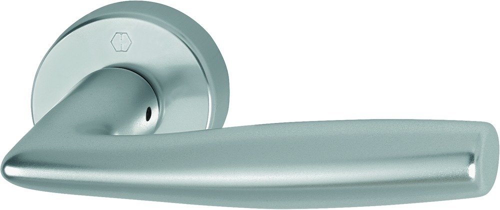 HOPPE® Drücker-Halbgarnitur ohne Schlüsselrosette Vitória 1515H/42H, ohne Stütznocken, Aluminium