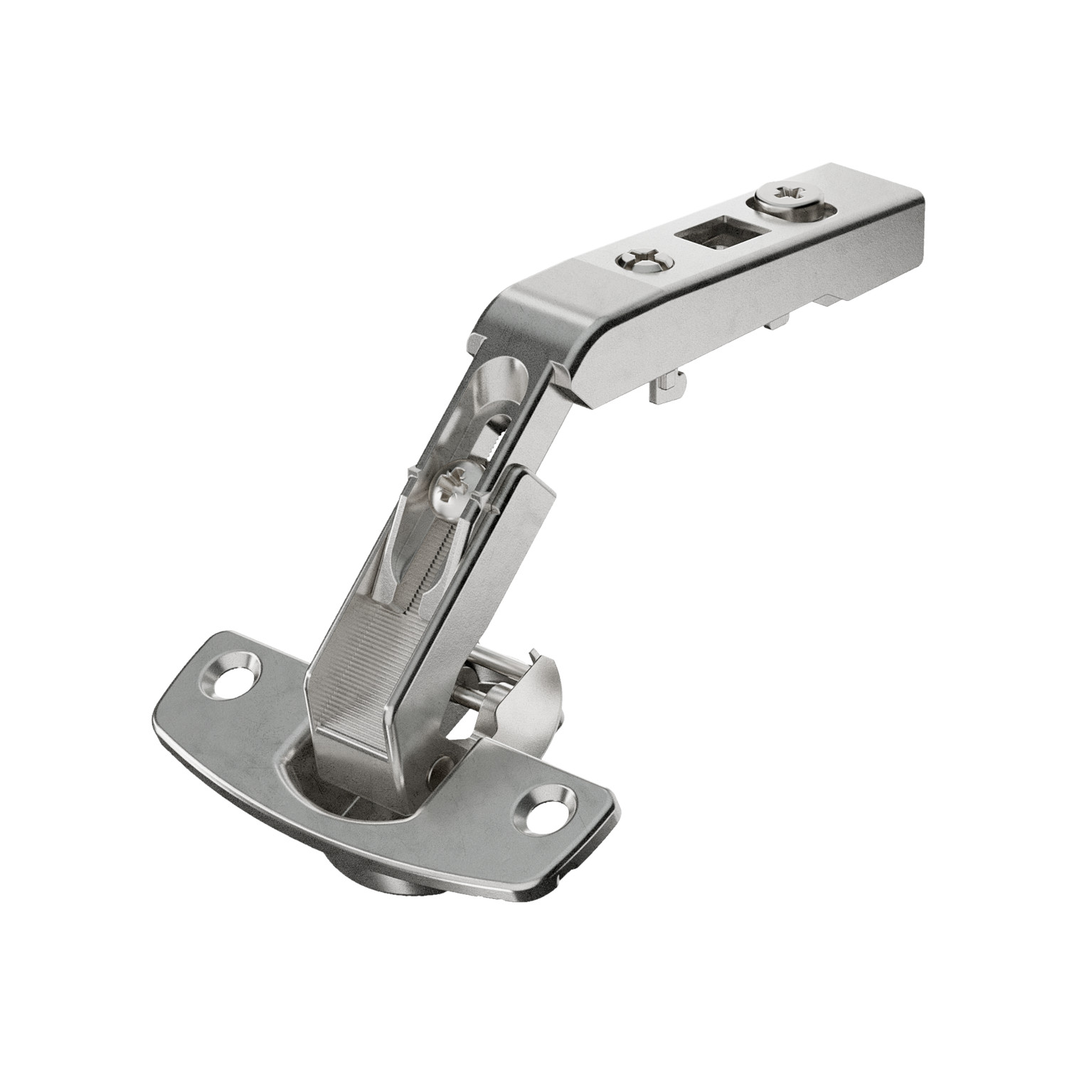 HETTICH Scharnier für Eckschrankfalttüren ohne Schließautomatik (Intermat 9930), TH 52 x 5,5 mm, zum Anschrauben (-), 9090109