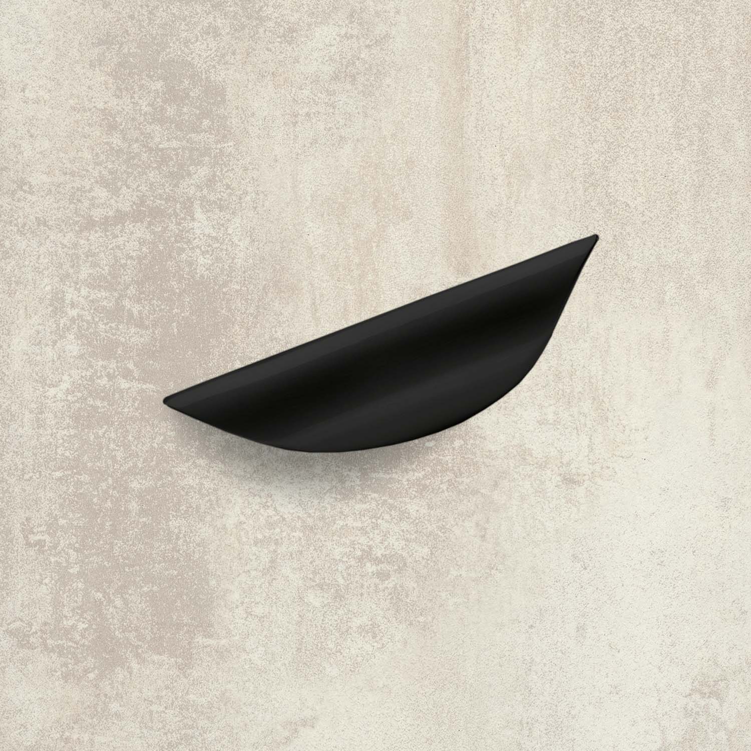 HETTICH Griff Trento, Bohrabstand 32 mm, L 93 mm, B 23 mm, H 18 mm, Schwarz matt, 9345446