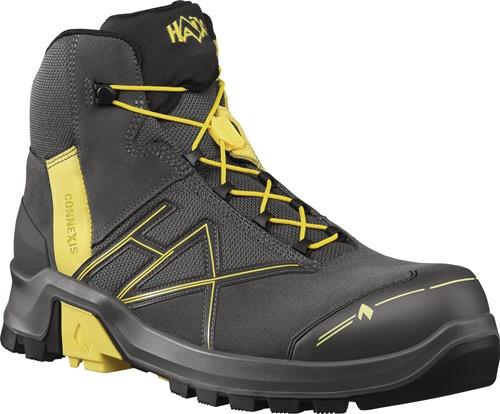 HAIX Sicherheitsstiefel CONNEXIS Safety+ Gr.6,5 (40) grau/gelb S3 EN ISO 20345:2011