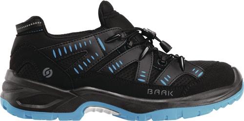 BAAK Sicherheitsschuh Homer Gr.40 W.10-14 schwarz/blauTextil S1P SRC ESD EN20345