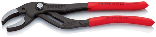 KNIPEX Syphon-/Connectorenzange L.250mm Spann-W.25-80mm schwarz atram.