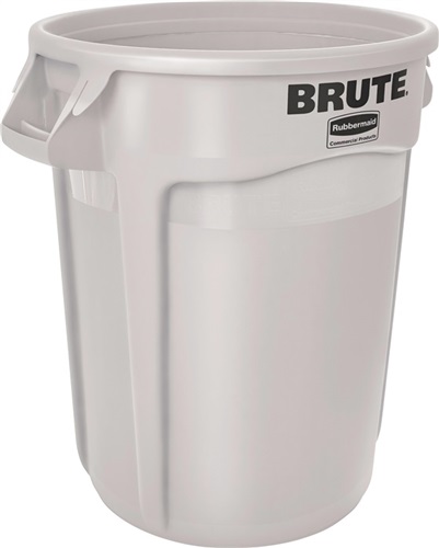 RUBBERMAID Mehrzwecktonne weiß 121l PE Außen-Ø560xH692mm RUBBERMAID RUBBERMAID Mehrzwecktonne weiß 121l PE Außen-Ø560xH692mm RUBBERMAID