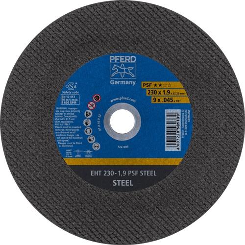 PFERD Trennscheibe PSF STEEL D230x1,9mm ger.STA Bohr.22,23mm PFERD