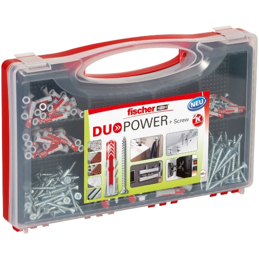 FISCHER Redbox DuoPower + Schrauben (210)