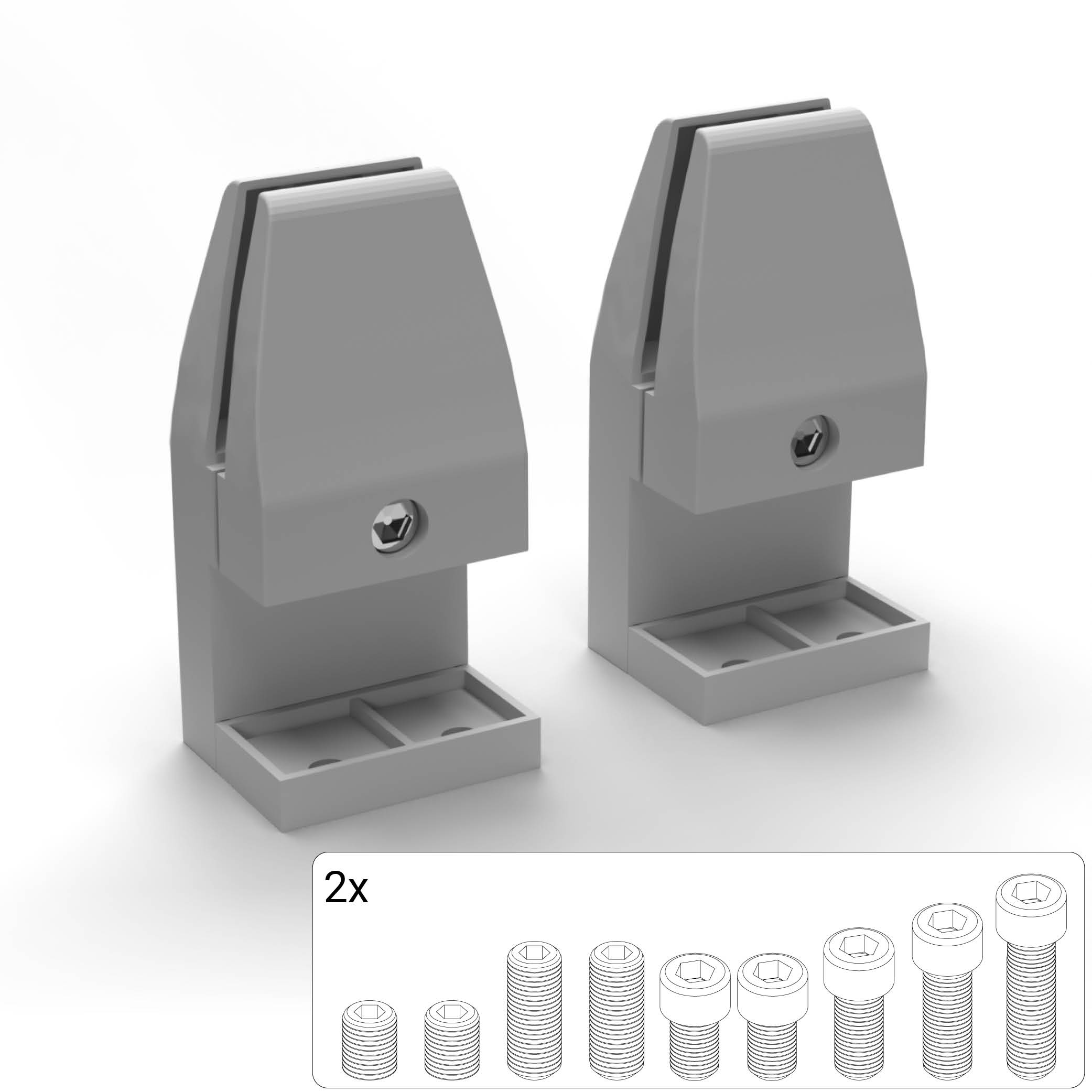 BMB 2x SOLIDO L, Silber