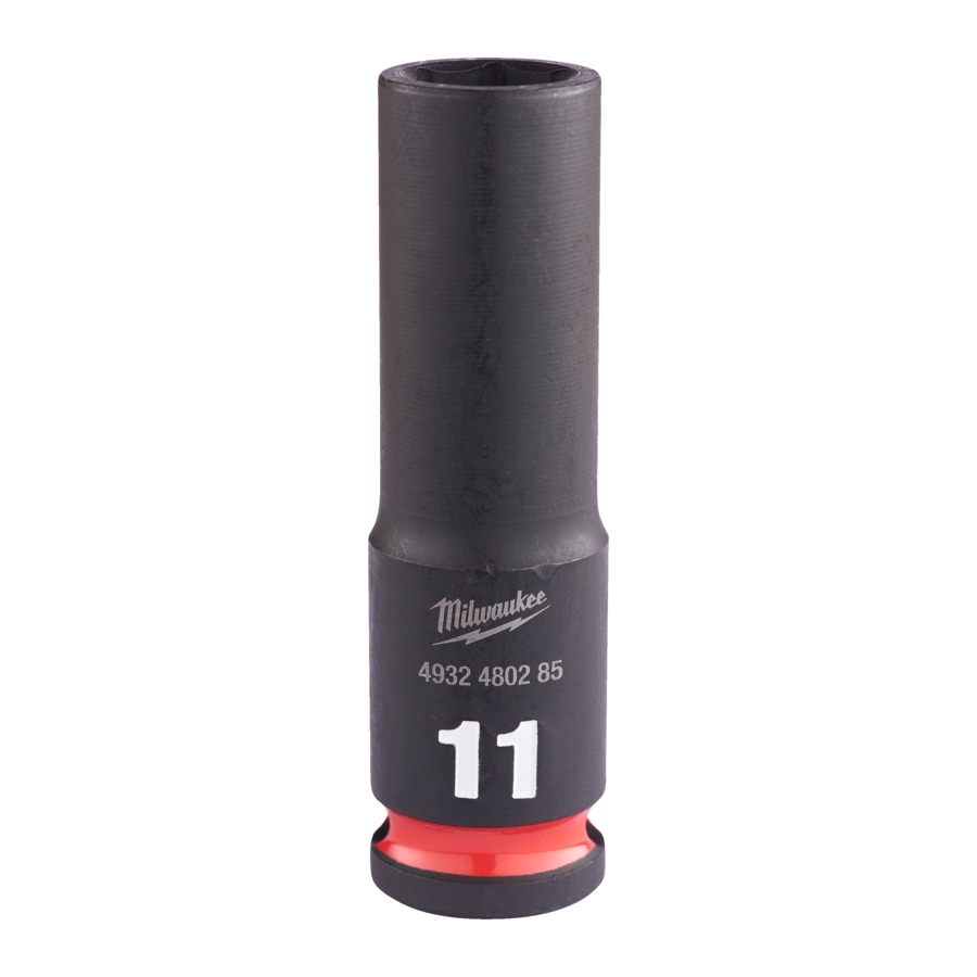 MILWAUKEE 11 x 65 mm SHOCKWAVE Schlagnuss 3/8" lang
