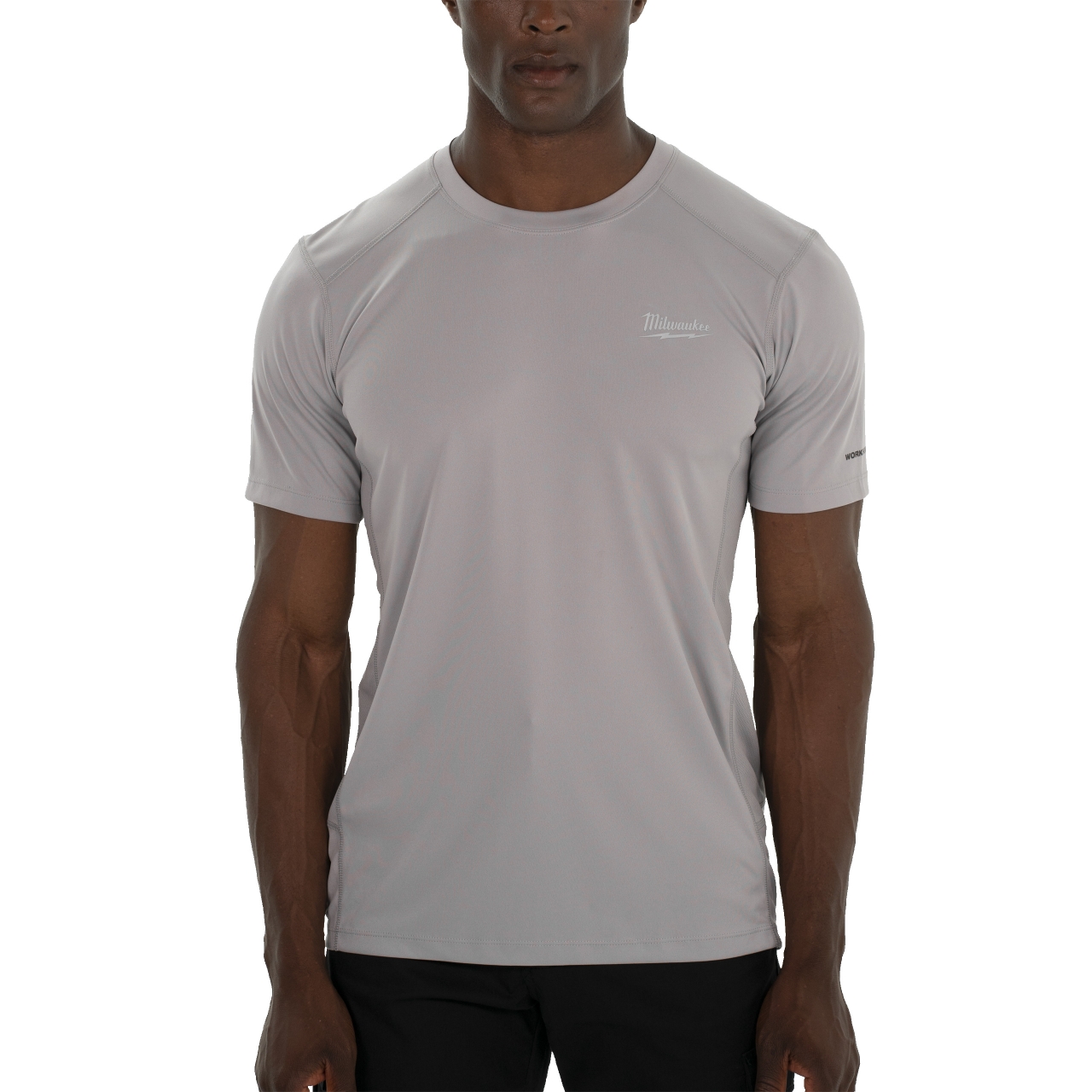 MILWAUKEE Funktions-T-Shirt grau mit UV-Schutz WWSSG-S MILWAUKEE Funktions-T-Shirt grau mit UV-Schutz WWSSG-S