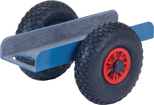 FETRA Plattenroller Außen-L500xB380xH250mm U-Form Bereifung Vollgummi Trgf.500kg