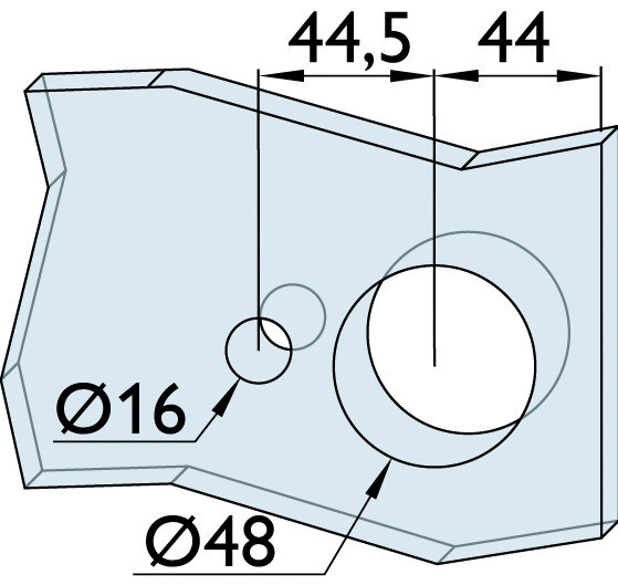 HERMAT Ganzglas Gegenkasten ARCO 6094.GK, Edelstahl