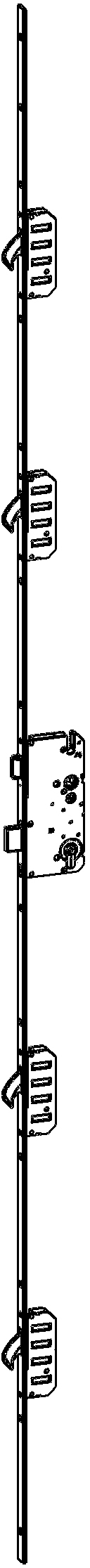WINKHAUS Mehrfachverriegelung STV F2060 M4, 10/92, Falle Standard, Stahl