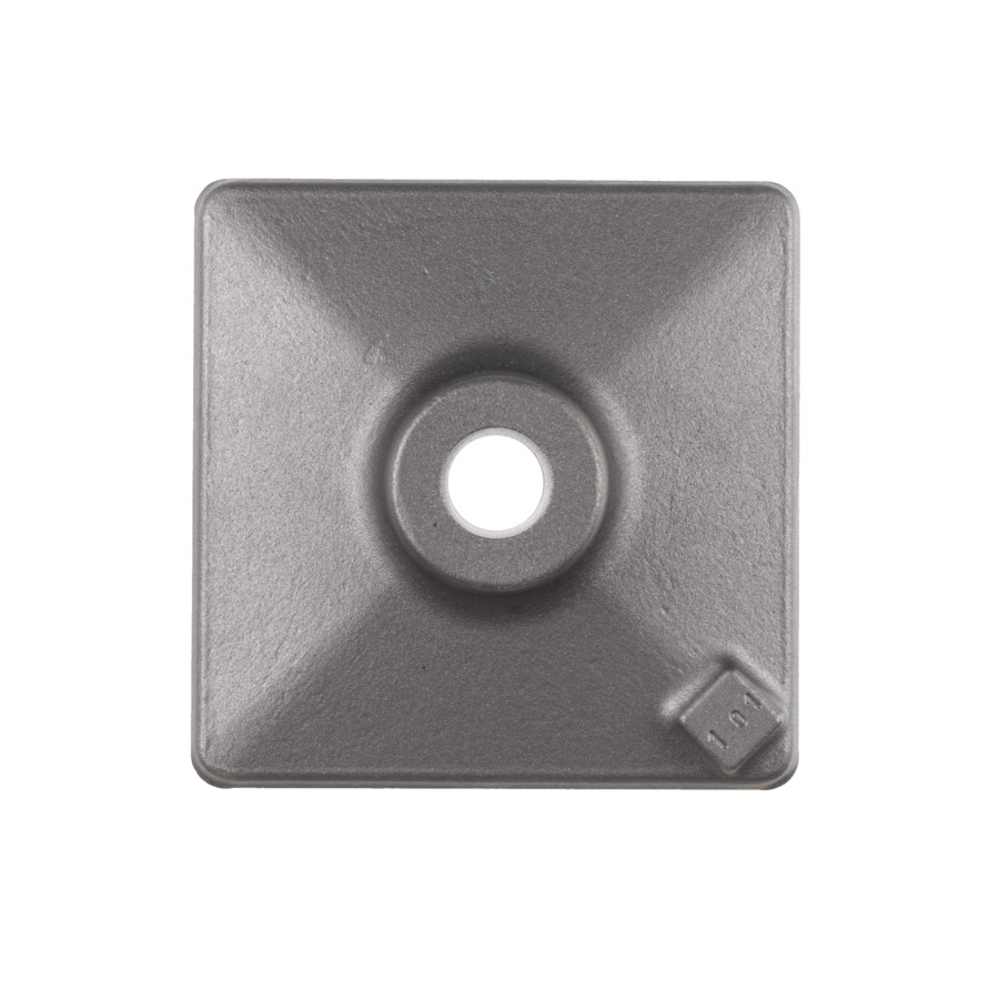 MILWAUKEE 120x120 mm, SDS-Max / 21mm Hex Stampfplatte