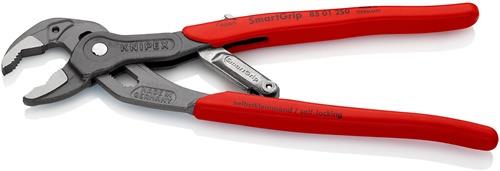 KNIPEX Wasserpumpenzange SmartGrip® L.250mm Spann-W.10-36mm grau atram.pol.Ku.-Überzug