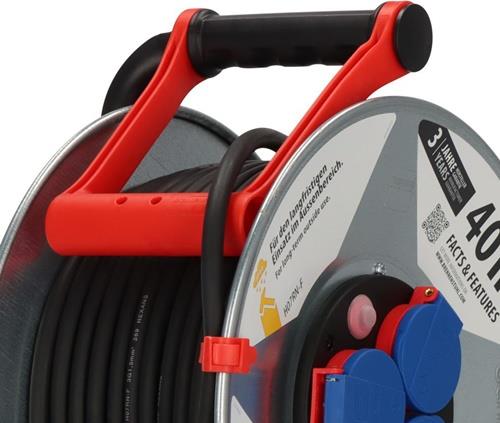 BRENNENSTUHL Kabeltrommel Garant S 40m H07RN-F 3x1,5 mm² 290mm 3 Schutzkon.steckd. BRENNENSTUHL Kabeltrommel Garant S 40m H07RN-F 3x1,5 mm² 290mm 3 Schutzkon.steckd.