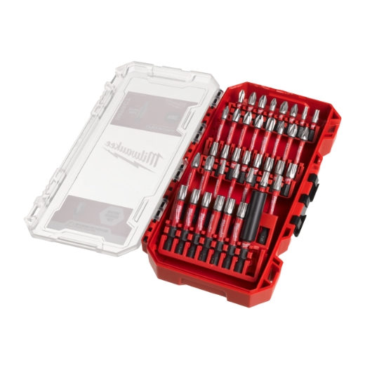 MILWAUKEE 38-tlg. Set in PACKOUT kompatibler Kassette SHOCKWAVE Set Schrauben