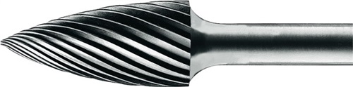 PFERD Kleinfrässtift Form K SPG D.6mm Kopf-L.13mm Schaft-D.3mm HM Verz.3 Plus PFERD