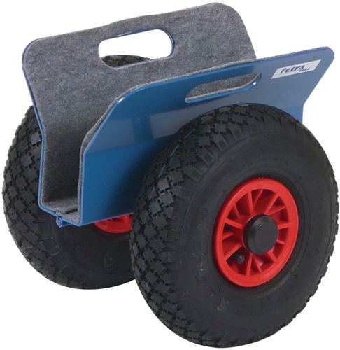 FETRA Plattenroller Außen-L300xB305xH300mm m.Klemmbacken Bereifung Vollgum.Trgf.250kg