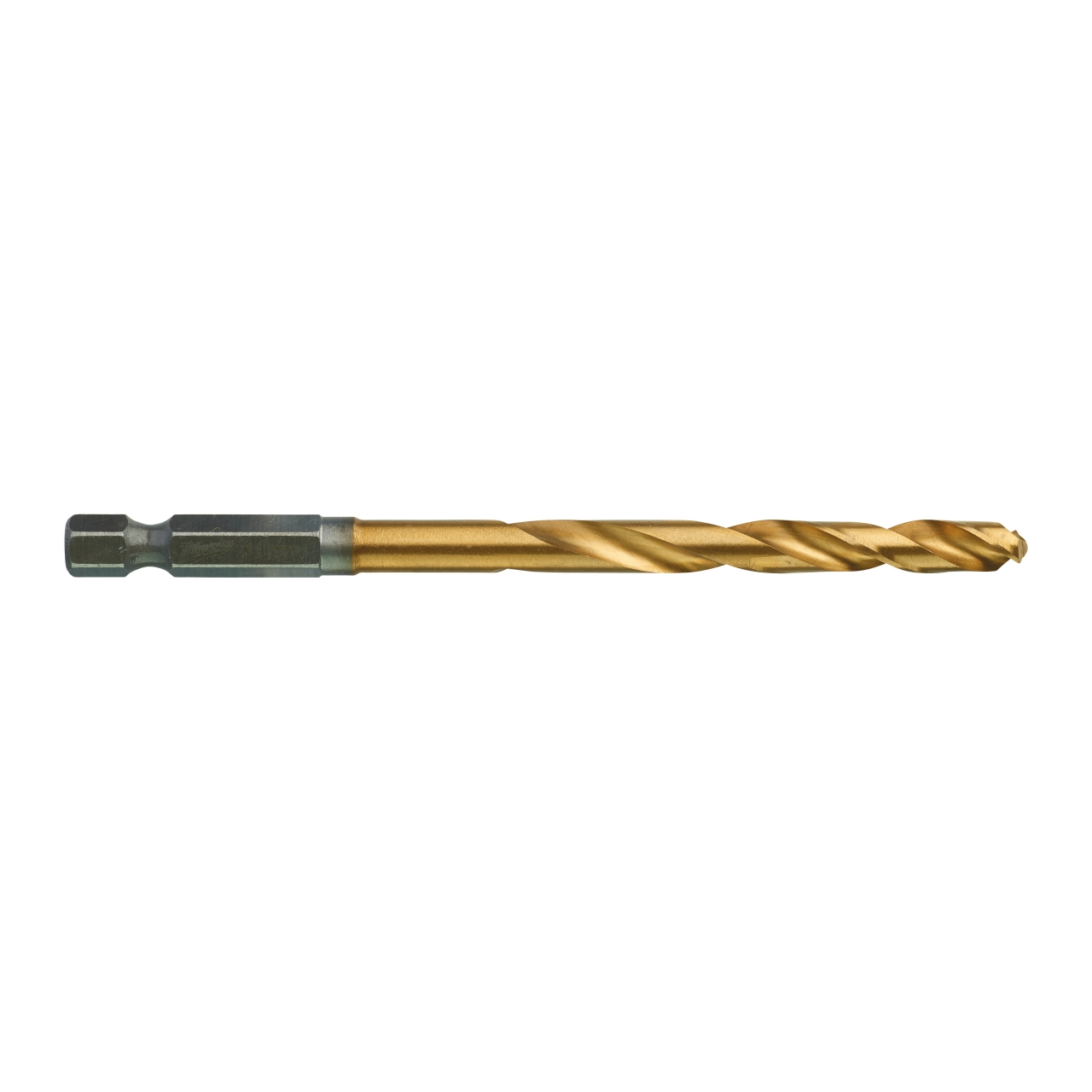 MILWAUKEE 6,0 x 105 mm SHOCKWAVE Metallbohrer HSS-G RED HEX Titan 1/4"