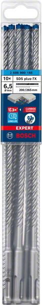 BOSCH EXPERT SDS plus-7X Hammerbohrer, 6,5 x 200 x 265 mm, 10-tlg.. Für Bohrhämmer