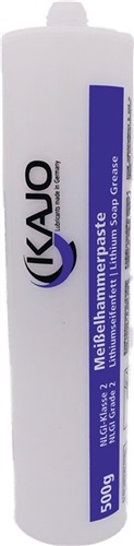 KAJO Meißelhammerpaste Grease MHP 500g kupferfarben/grau Schraubkartusche KAJO