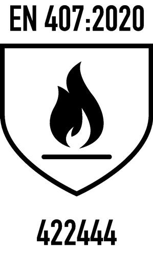 JUTEC Hitzeschutzhandschuhe Gr.10 grün/silber EN 388,EN 407 PSA III JUTEC