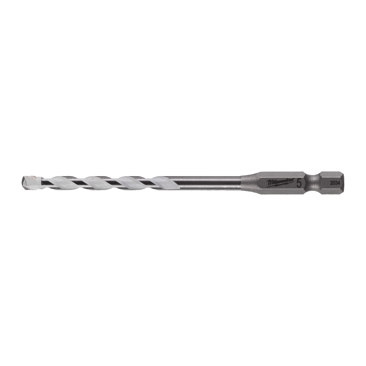 MILWAUKEE 5 x 100 mm SHOCKWAVE Multimaterial Bohrer 1/4" Hex