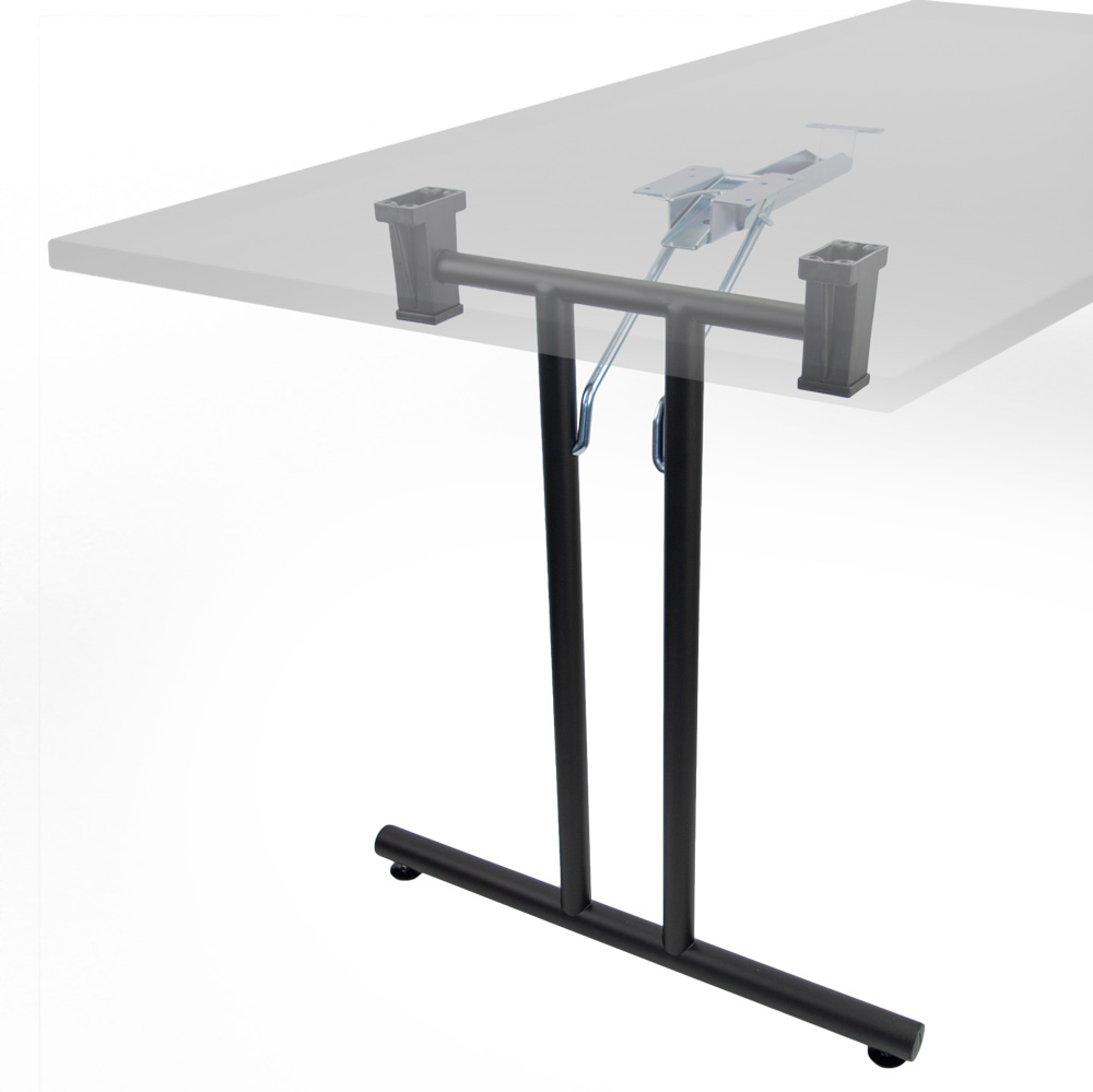 BMB FOLDIX T-ECON Klapptisch-Gestell, Oberfl. Schwarz
