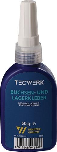 TECWERK Buchsen-/Lagerkleber hf.hv.grün 50g Flasche TECWERK
