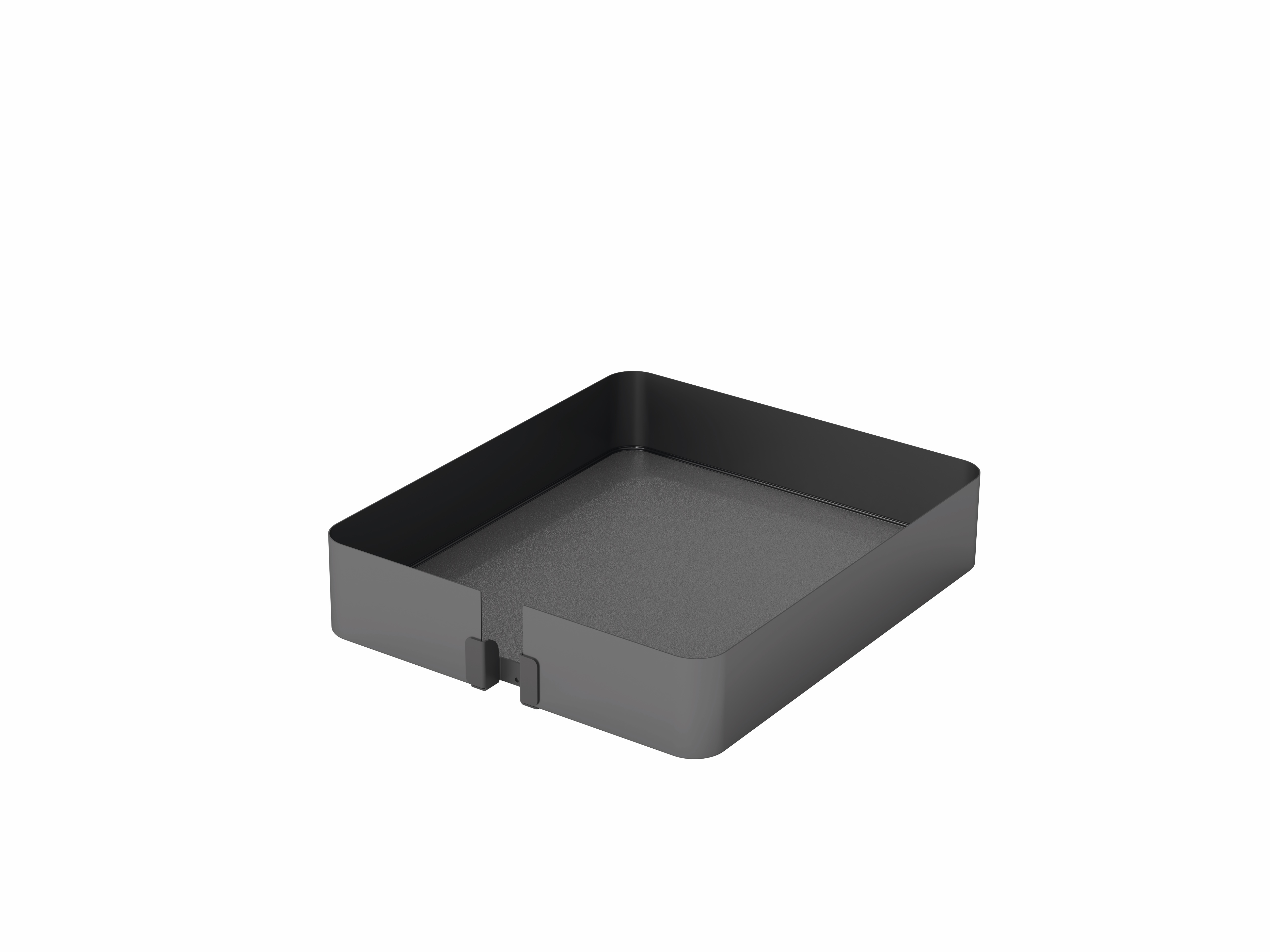 Hochschrankauszug, TAL-Larder Korbset, 3x 400er, Planero lavagrau Vauth Sagel