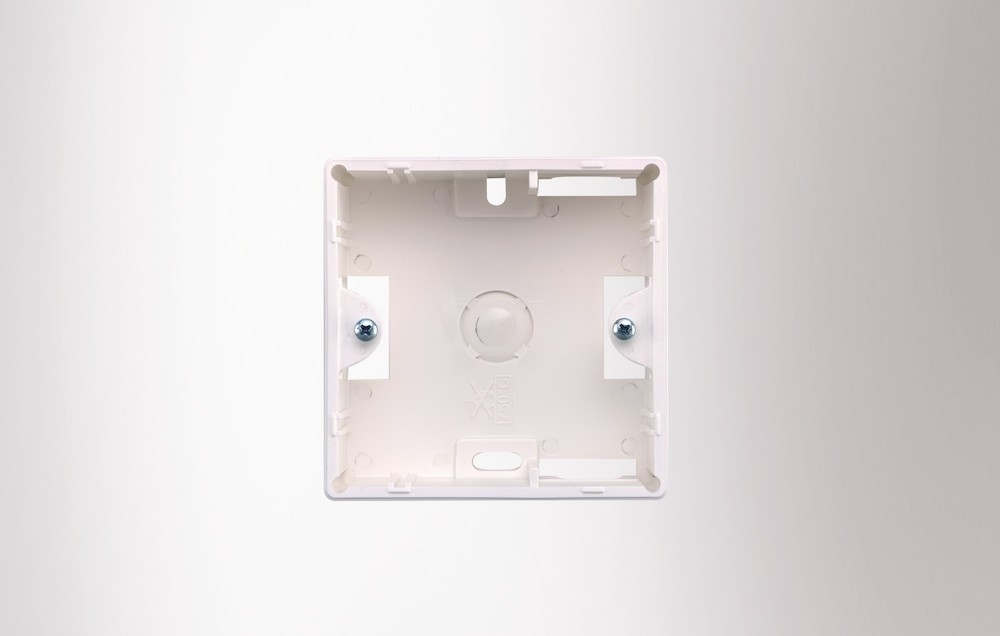 GEZE Aufputzdose OL 90, verkehrsweiß, 120503