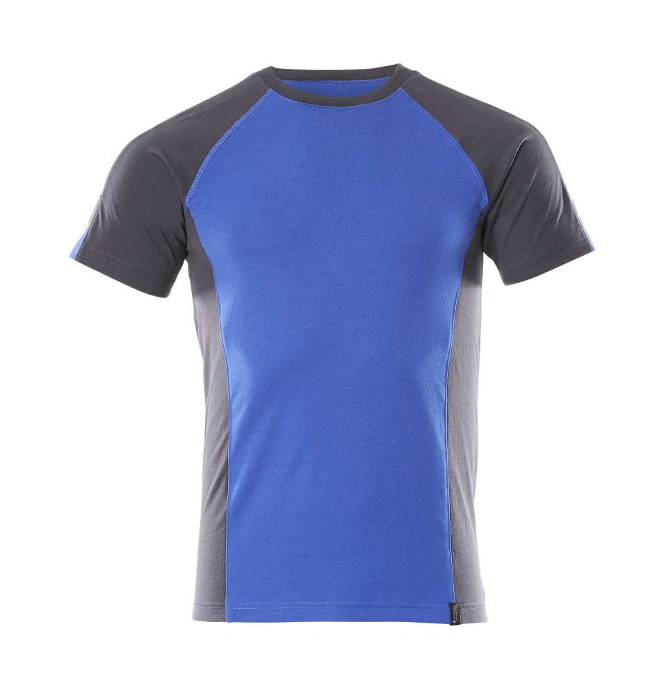 MASCOT® Potsdam T-shirt Größe L, kornblau/schwarzblau