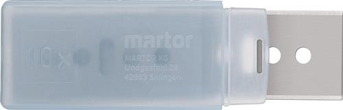 MARTOR Industrieklinge Nr.45 L.39mm B.18,4mm S.0,3mm 10St./VE MARTOR MARTOR Industrieklinge Nr.45 L.39mm B.18,4mm S.0,3mm 10St./VE MARTOR