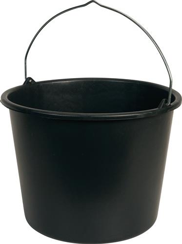 Nordwest Baueimer GRIPLINE D 20l schwarz Ku.