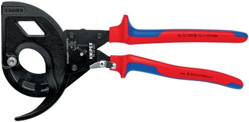 KNIPEX Kabelschneider Gesamt-L.320mm max.60 (600 mm²)mm pol.Mehrkomp.-Hüllen KNIPEX