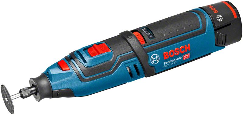 BOSCH Akku-Rotationswerkzeug GRO 12V-35, Solo Version, L-BOXX