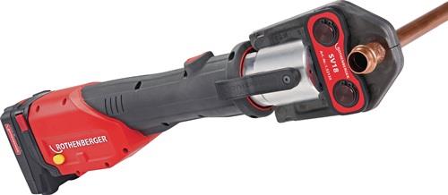 ROTHENBERGER Akkupressmaschine ROMAX 4000 Basic Set CAS Akku u.Ladegerät 4+2Ah